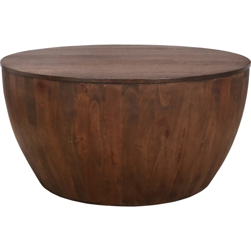 Sloane Coffee Table in Walnut Brown Finish Wood
